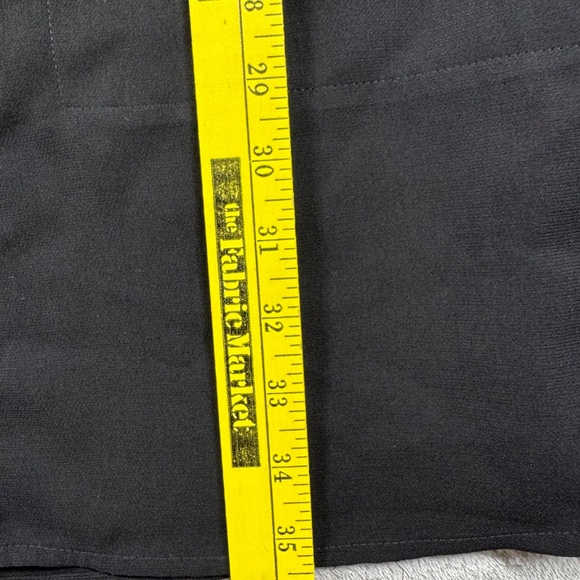 Michael Kors Women’s Size 14 Black Sleeveless Utility Shirt Dress Zip Pockets - Picture 10 of 10